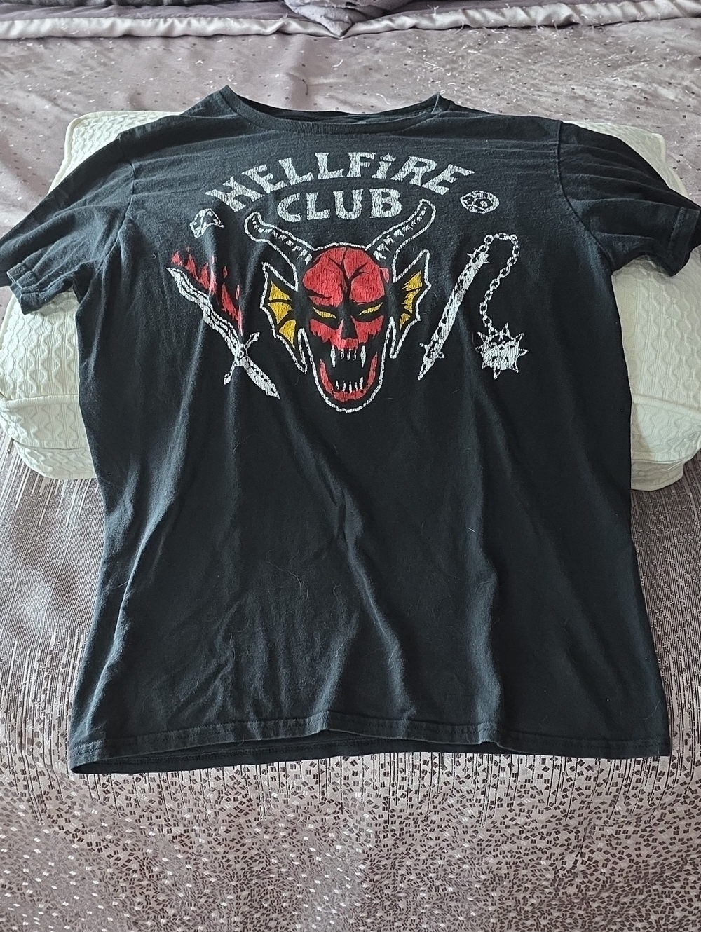 Netflix Stranger Things Hellfire Club Graphic T-Shirt